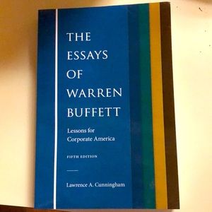 The Essays of Warren Buffett Book